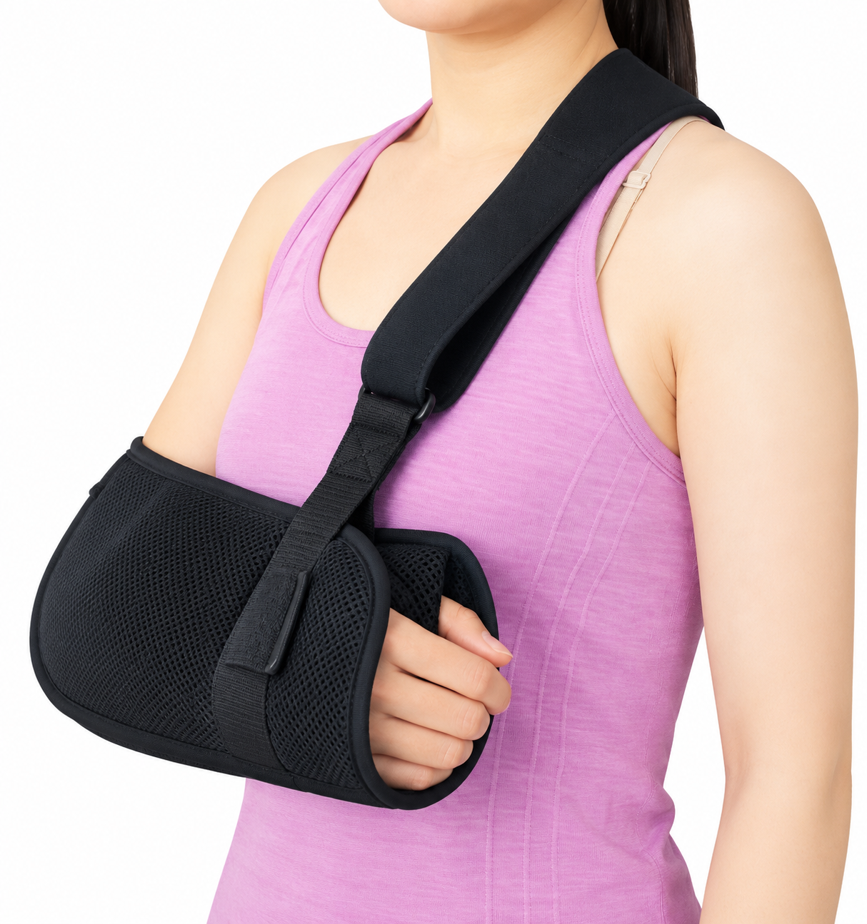 Arm Sling Support – Adjustable Shoulder & Forearm Sling - View 1